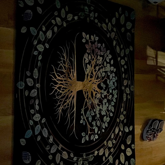 Tree of life rug 🖤✨🌿 - Picture 1 of 1